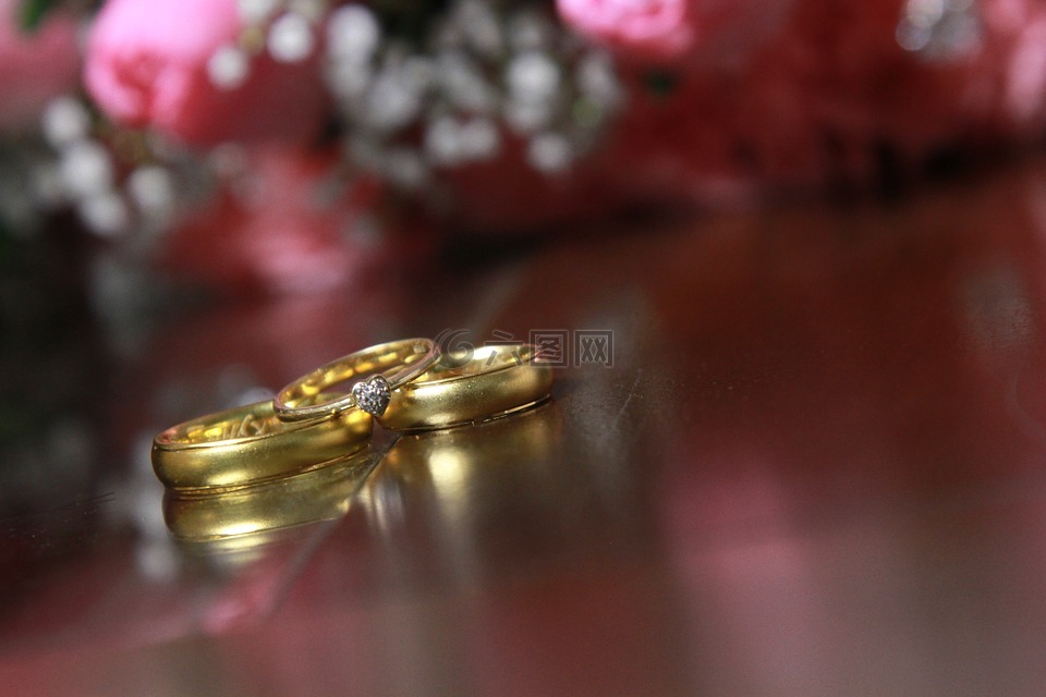 婚禮,環(huán),黃金