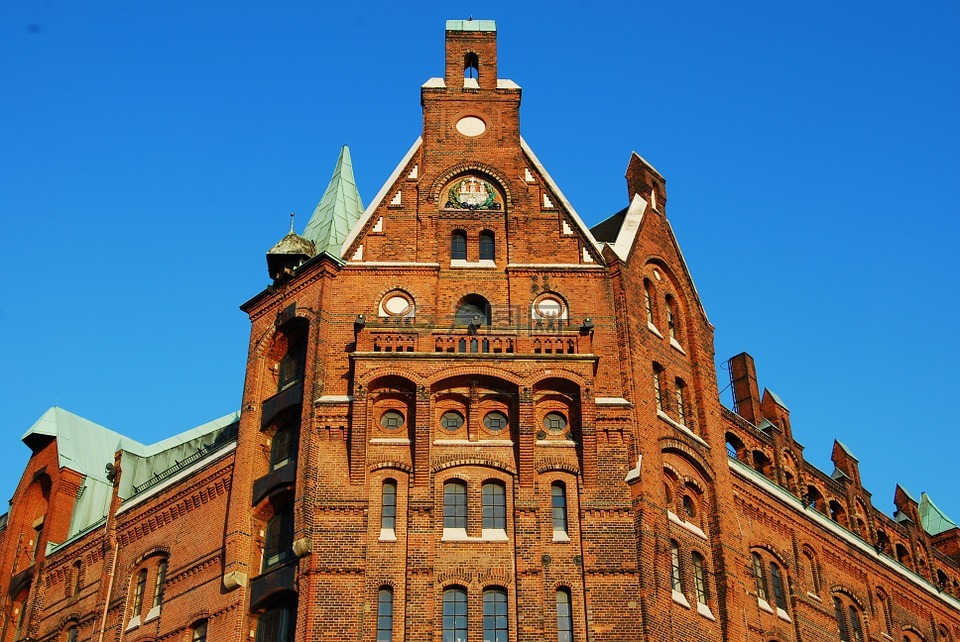 kontorhaus,漢堡,speicherstadt