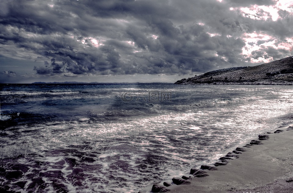 风暴,海,τρικυμιά