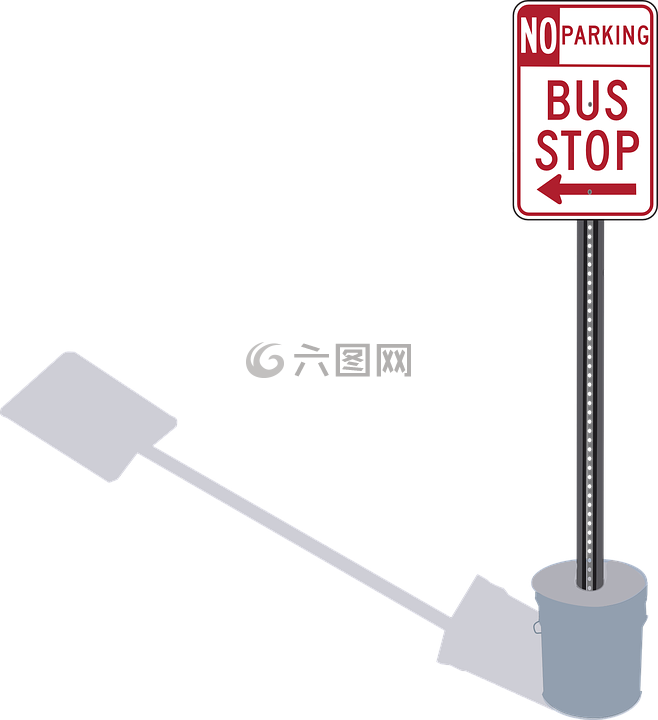 巴士站,道路標志,路標