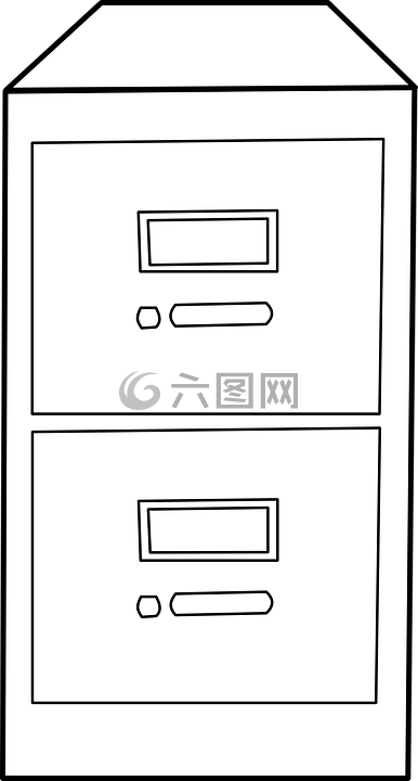 碗櫥里,抽屜,cab 文件
