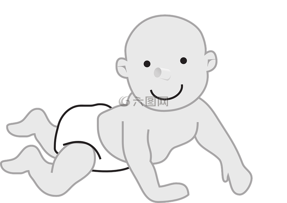 嬰兒,紙尿褲,哺乳