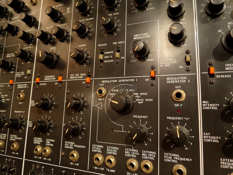 synthetizer,模擬,穆格
