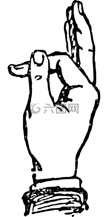 手势,字母表,聋