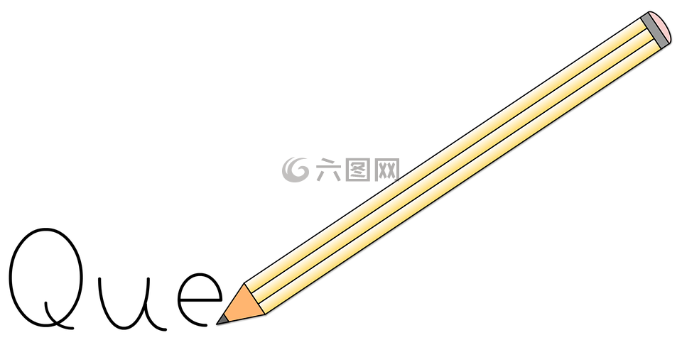 寫,寫作,鉛筆