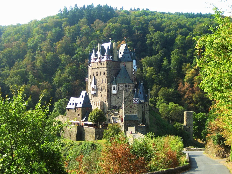 伯格,eltz,城堡