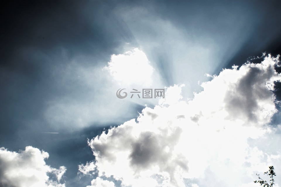 天空,云,藍(lán)色