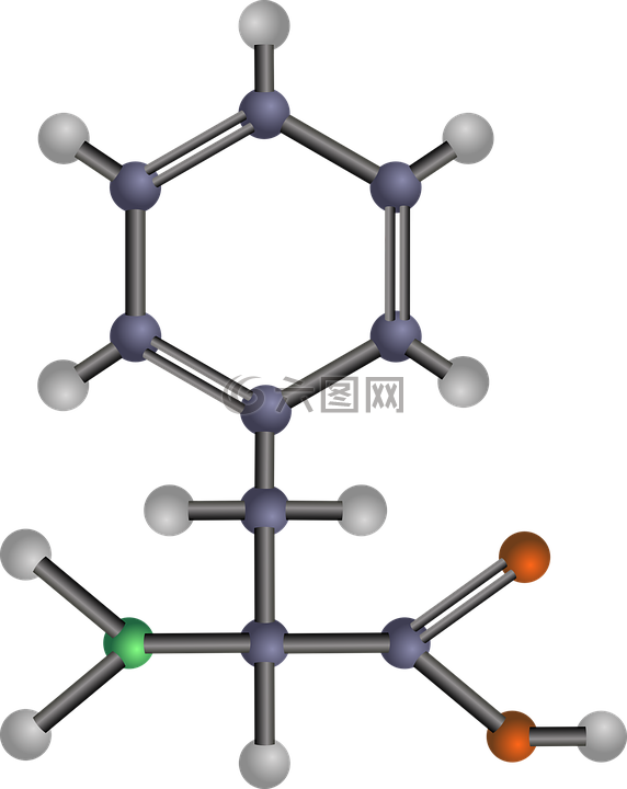 苯丙氨酸,化學,化學結構