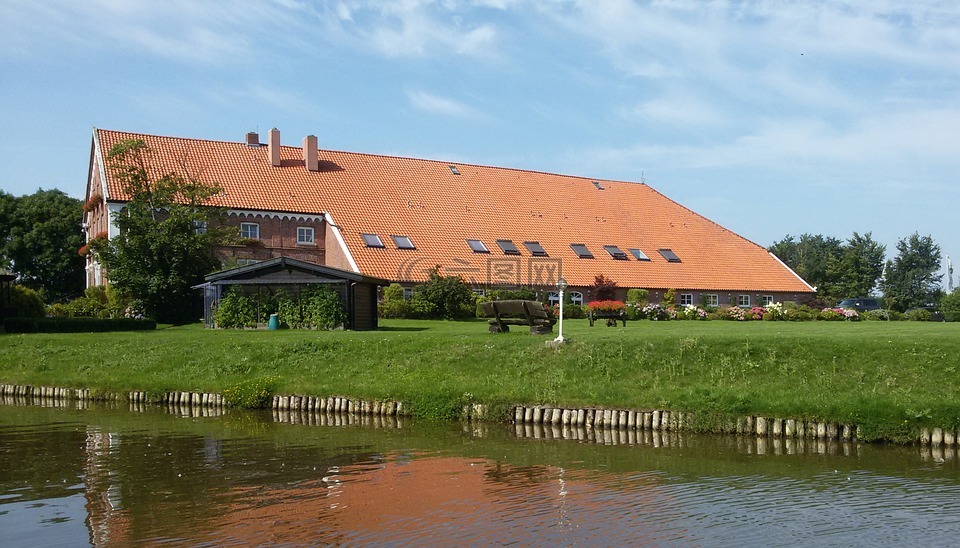 德國(guó)北部,東弗里斯,greetsiel