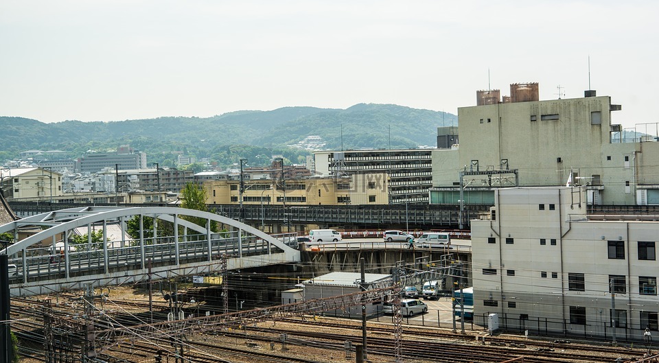 京都站,日本,城市