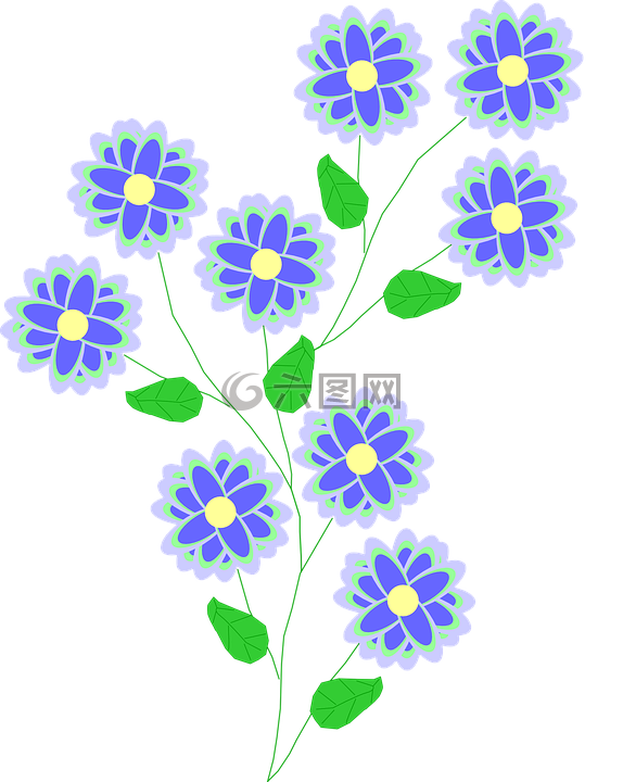 花,彈簧廠,花的