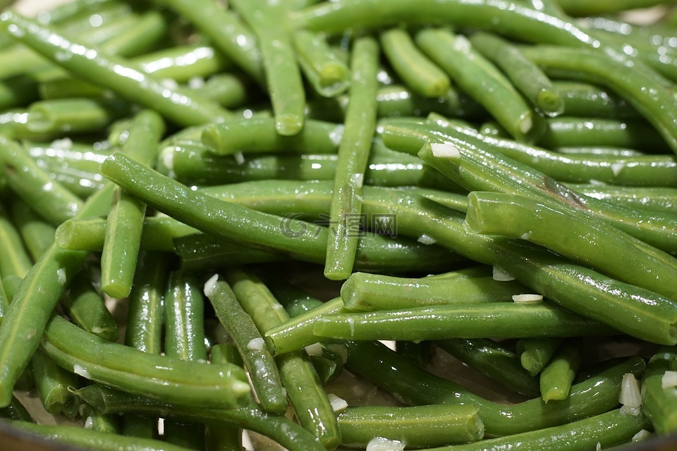 青豆,綠色,豆類