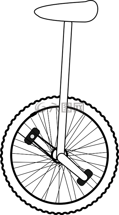 獨(dú)輪車,平衡,車輪