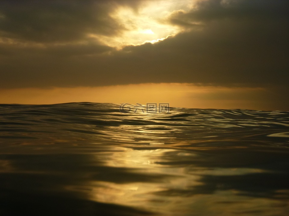 溶胶,mar,日落