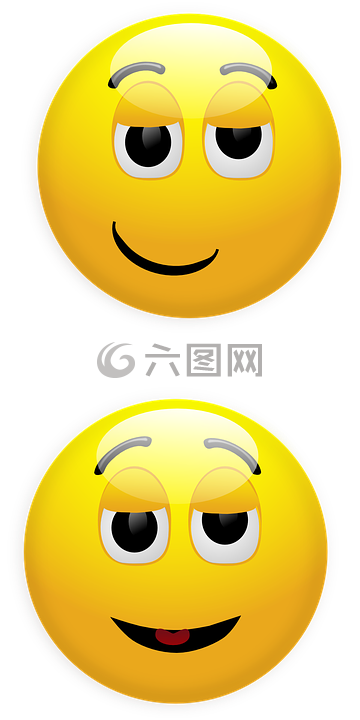 笑臉,傻笑,解除了
