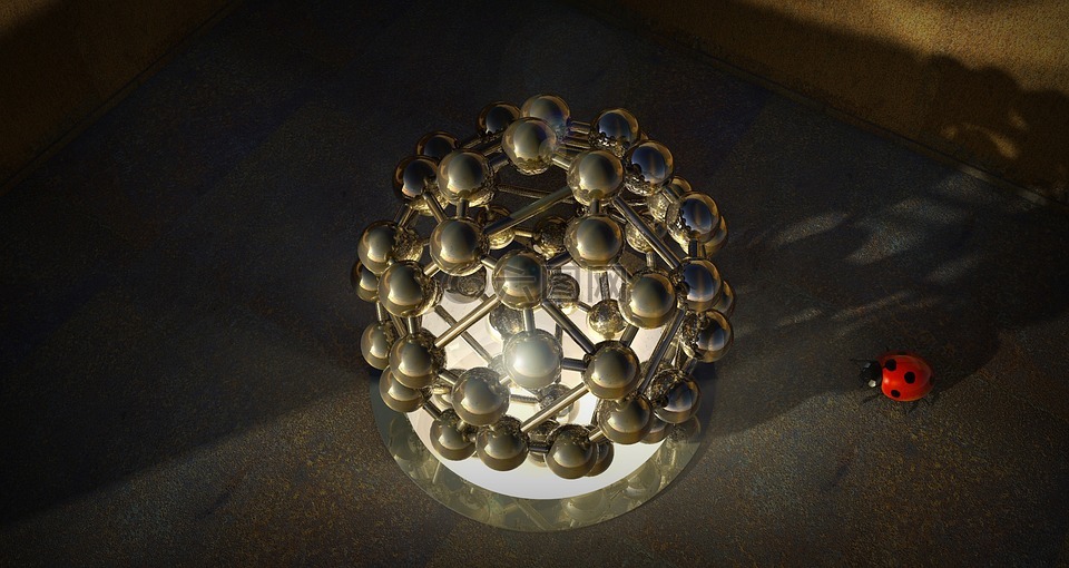 原子,分子,甲蟲