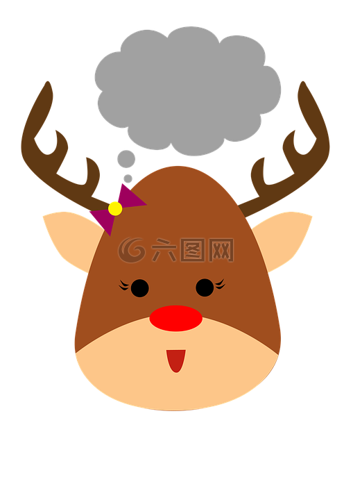 馴鹿,動物,鹿茸