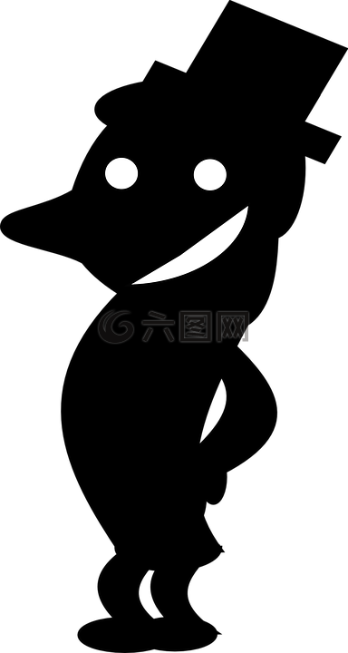 男子,圖,快樂(lè)