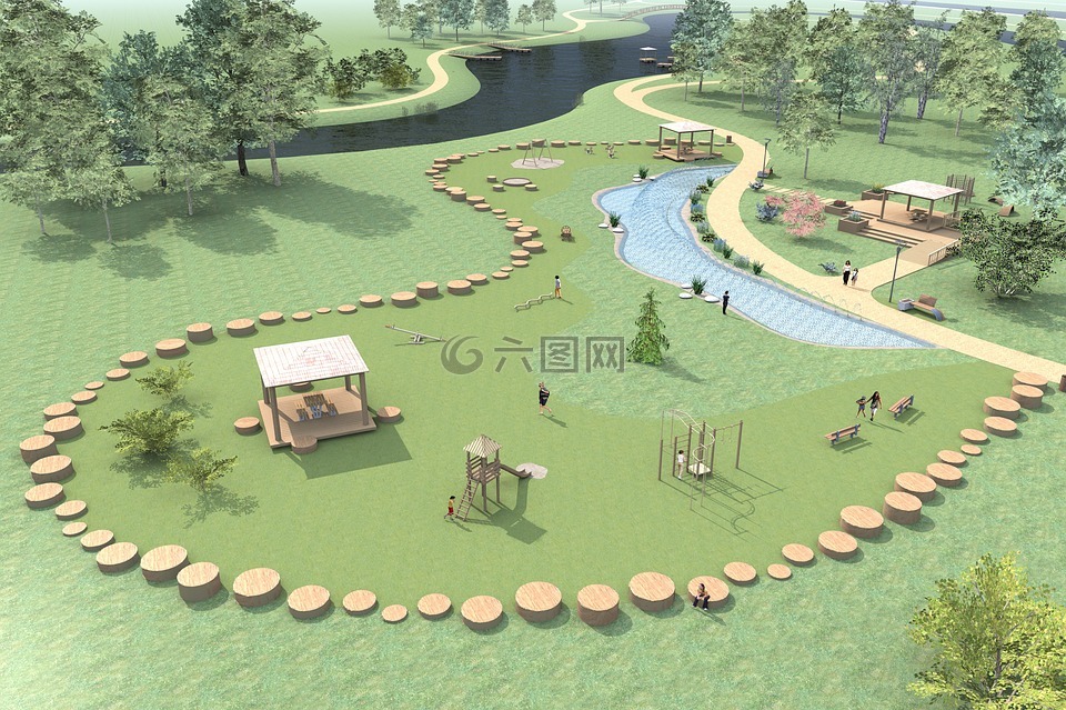 園林綠化,公園,休閑