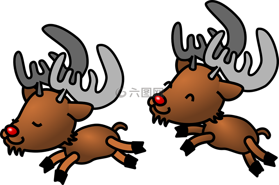 卡里布,馴鹿,鹿