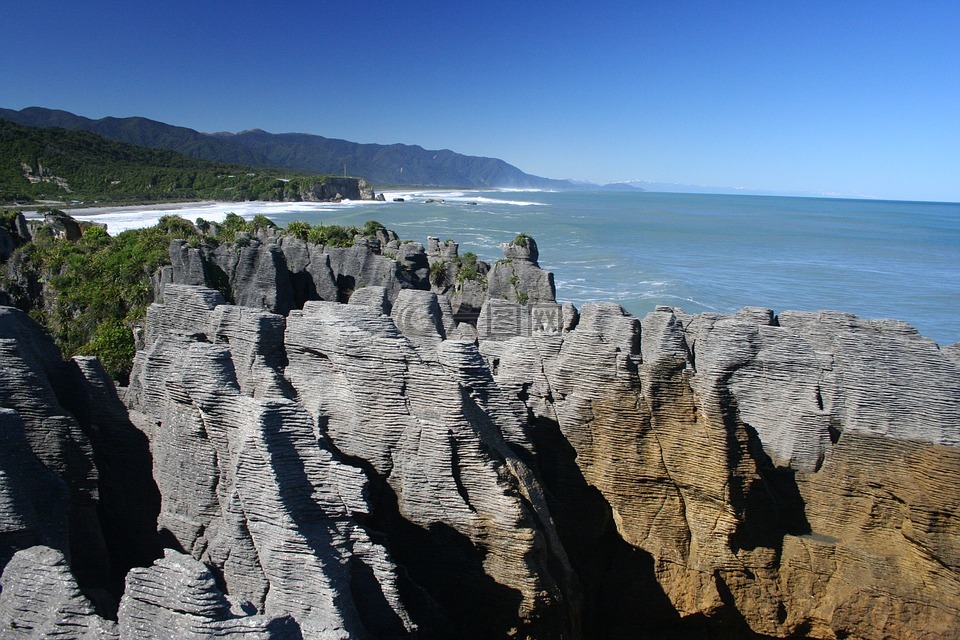 洛基,海岸,海
