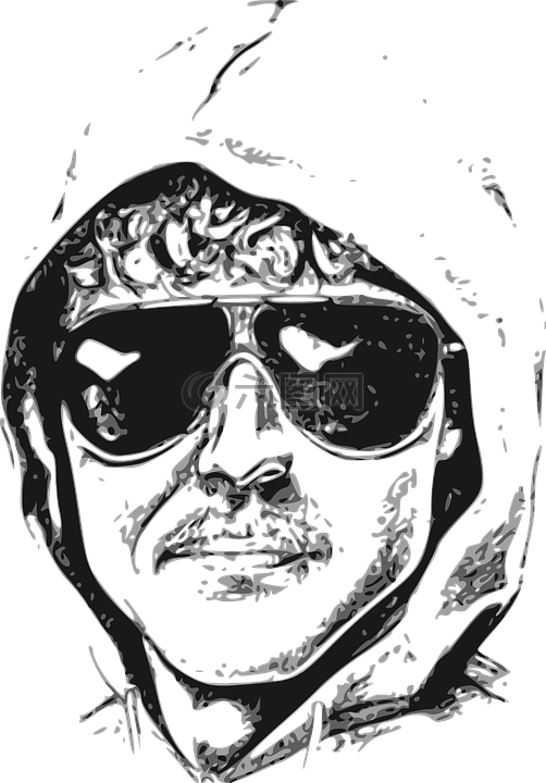 男子,白頭,太陽鏡
