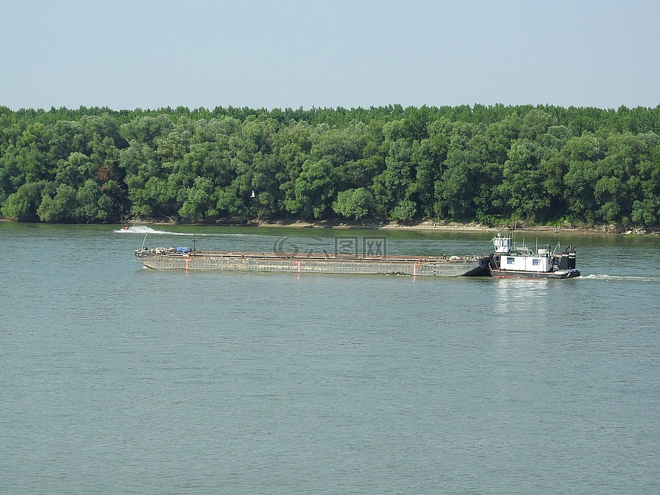 多瑙河,船舶,frachtschiff