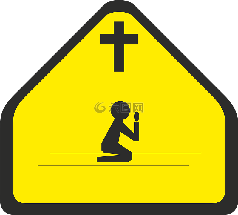 教堂,祈祷,基督教