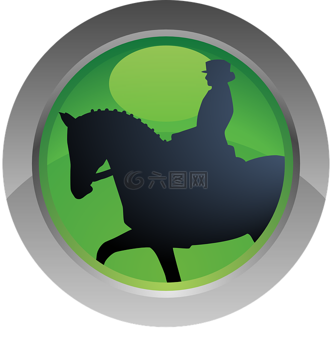 體育,圖標(biāo),馬