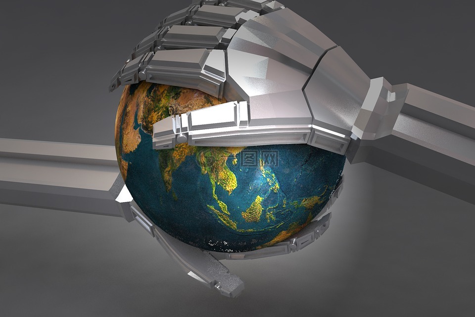 行星,3d,造型