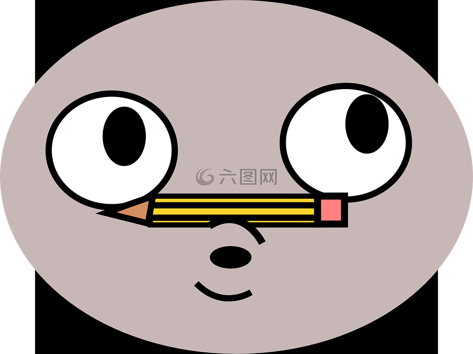 建筑師,笑臉,鉛筆
