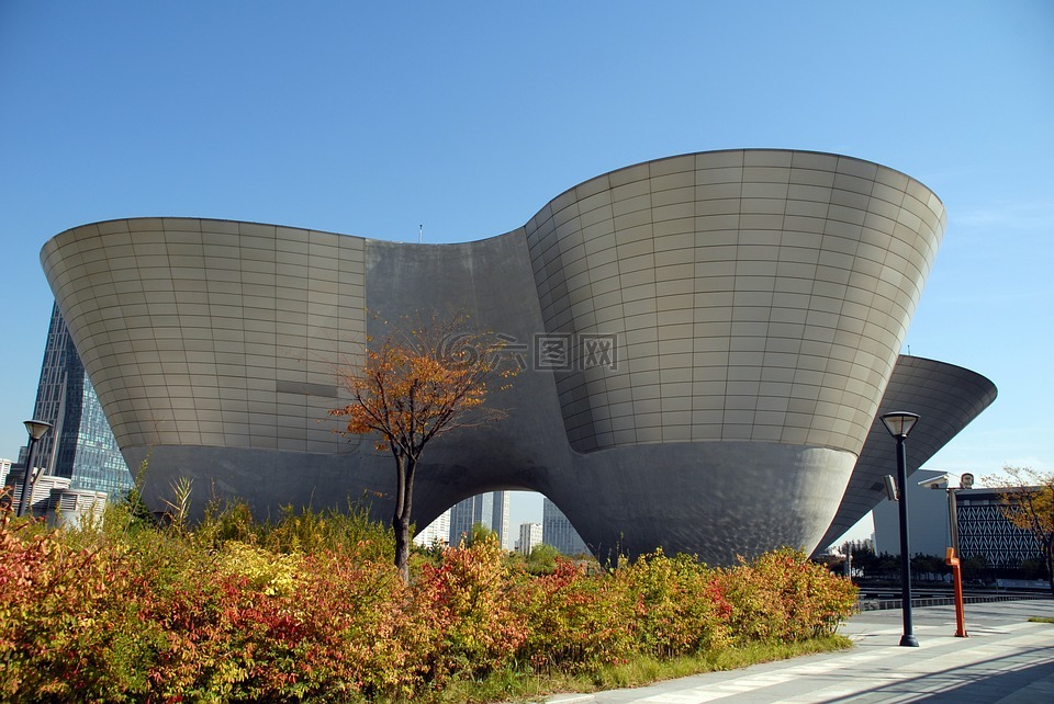 韓國仁川松島,建筑,松島中央公園