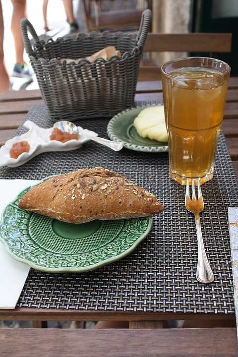食品,早餐,面包
