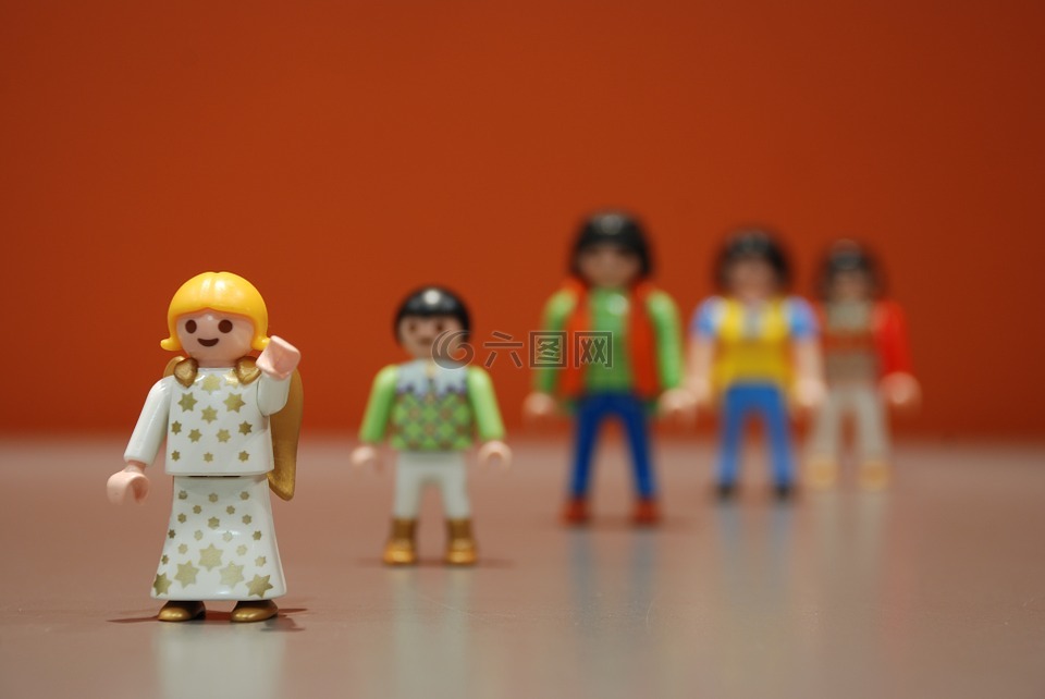 playmobil,天使,揮舞著