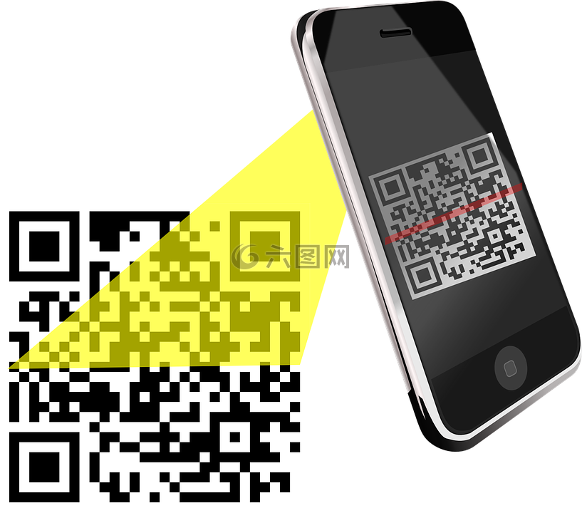 代碼,掃描,qr 碼