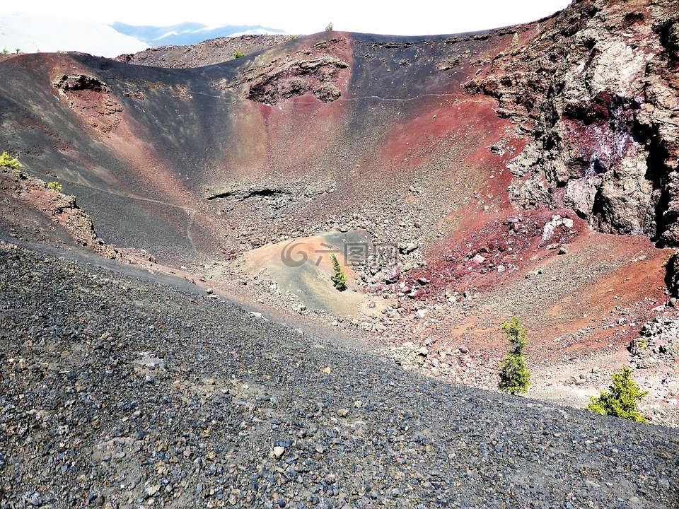 性质,火山口,火山