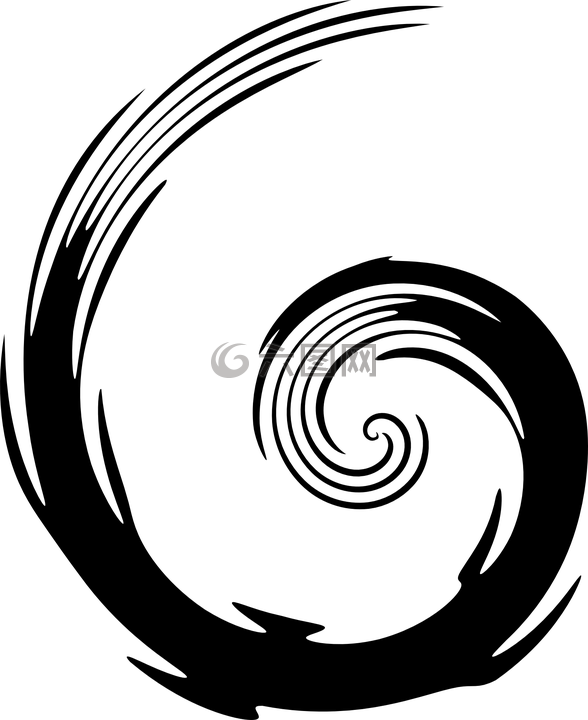 卷曲,蓬勃發(fā)展,螺旋