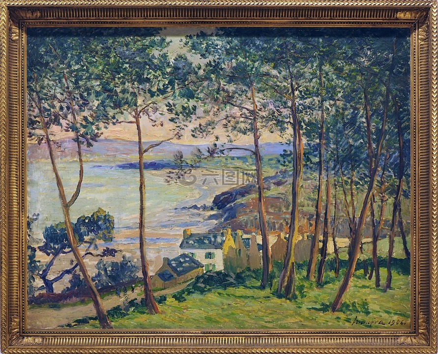 博物馆,表,绘画