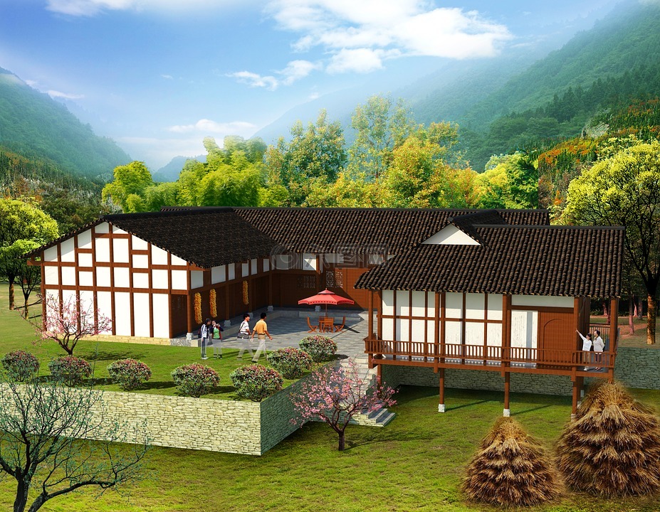 古建,川東,民居