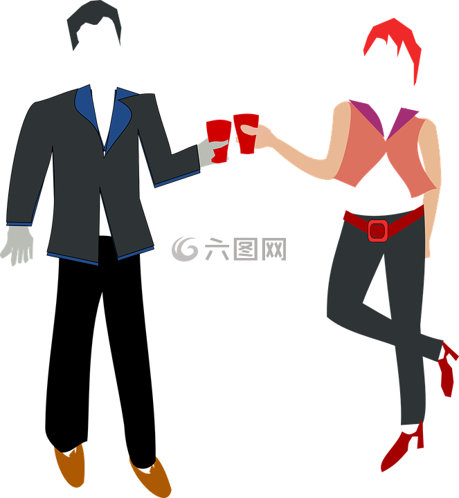 男子,女子,衣服