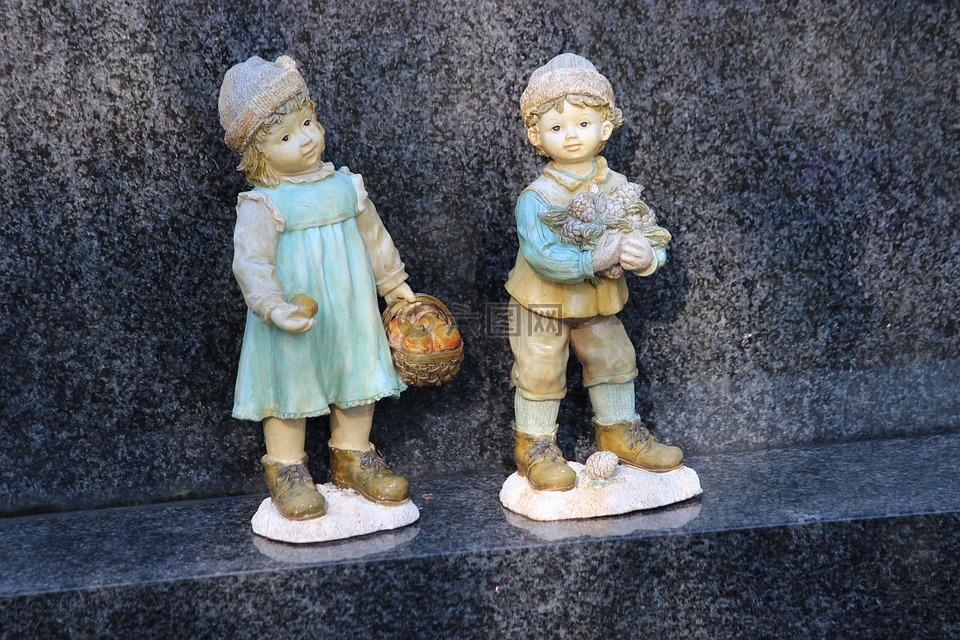 孩子,玩具,人類