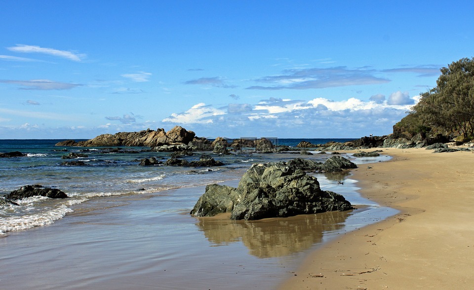 海岸,海滩,海洋