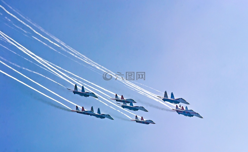 天空,航展,飛機
