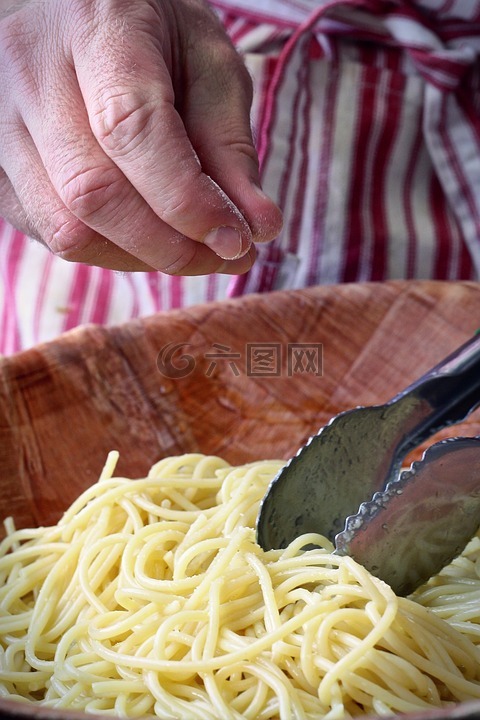 面食,意大利面條,食品