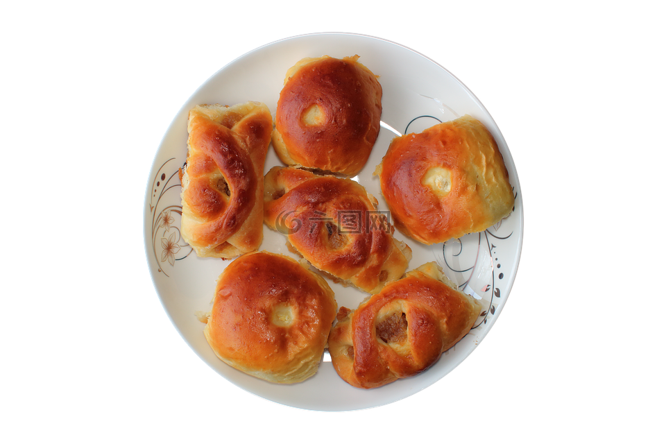 包子,烘烤