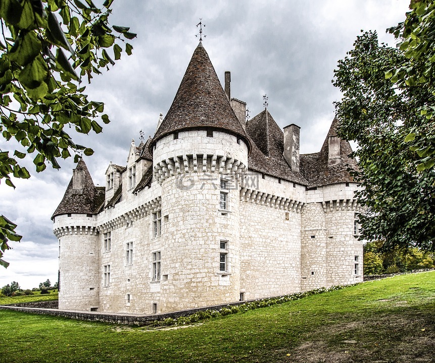 城堡 de monbazillac,中世纪,法国遗产