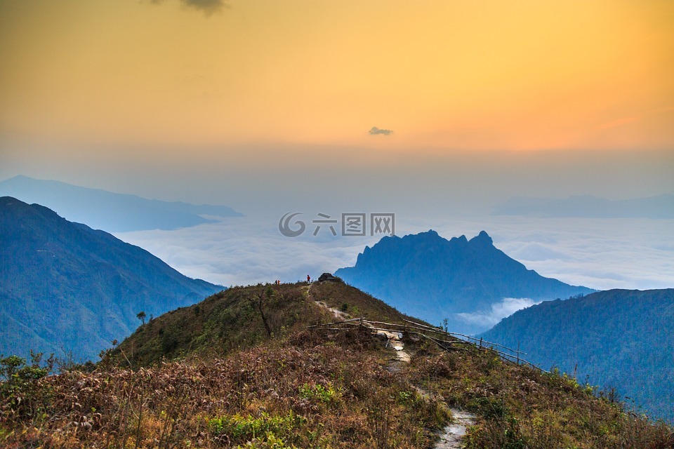 鹽山,巴交通部luong tu,老街省