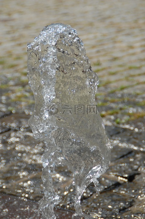 水,水射流,運動