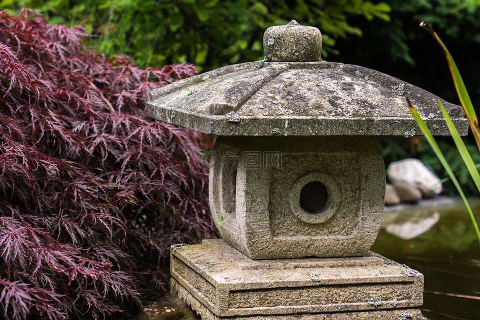 風水,石燈籠,燈籠