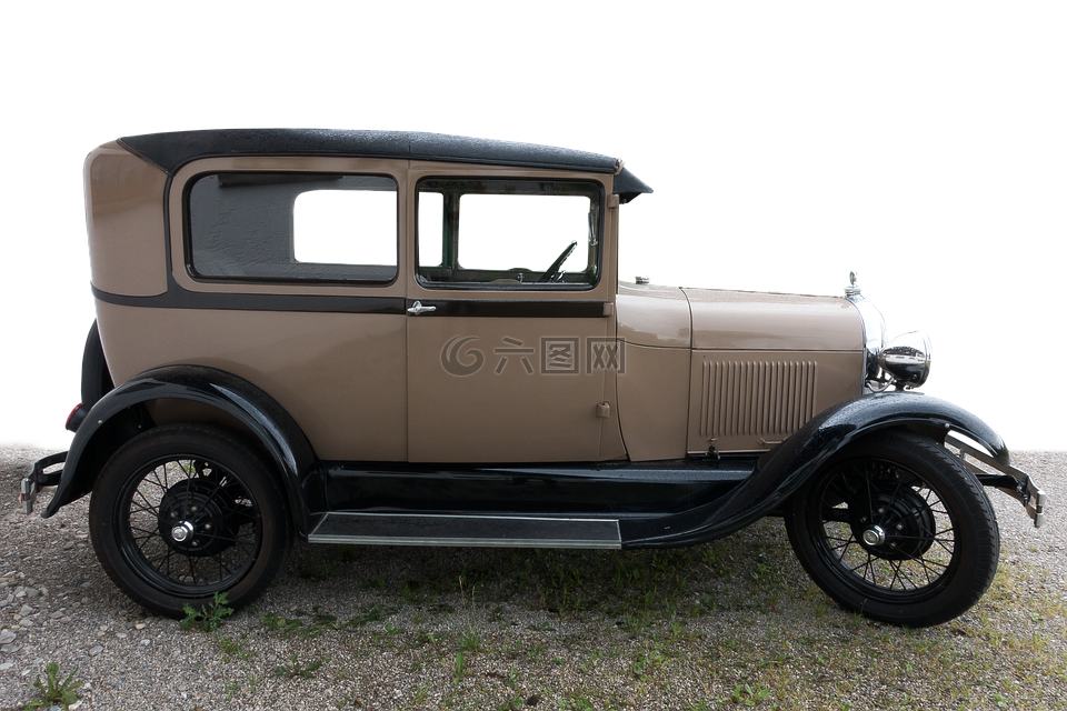 福特,汽車,oldtimer